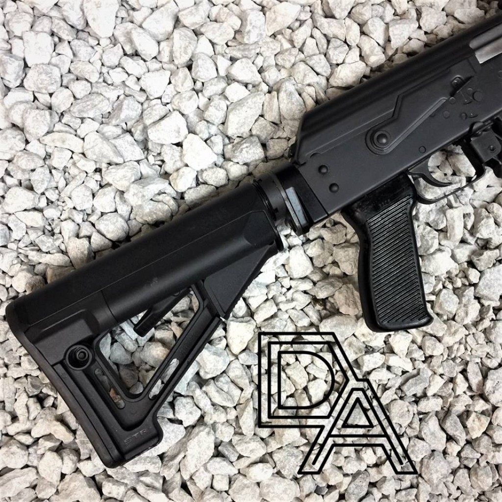 Definitive Arms AKM4 YUGO Fixed Stock Adapter Copper Custom Armament